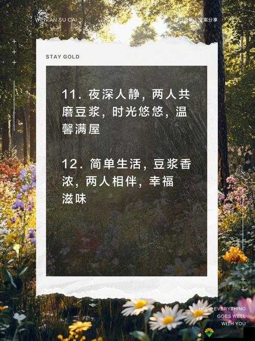 夜晚,两人一起磨豆浆:温馨时光,共享生活之美