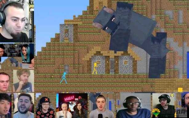 暴躁老外挑战 Minecraft:看他如何在游戏世界大显身手