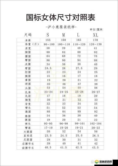 国产尺码和欧洲尺码表 CCTV：量体裁衣的实用指南