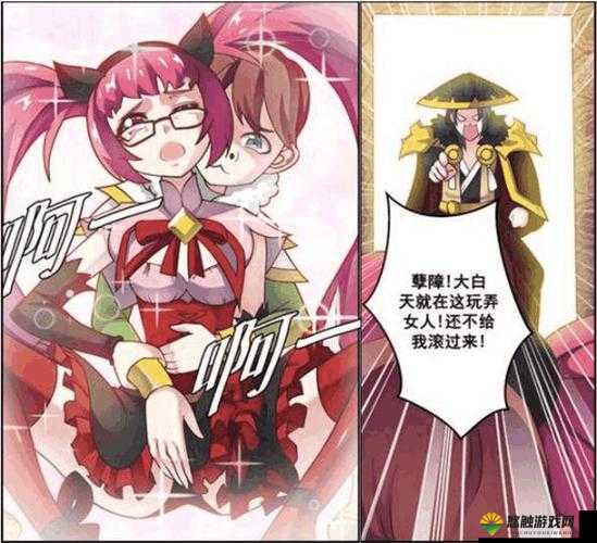 孙尚香站在板凳上给刘禅辅导作业-这画面太有趣啦