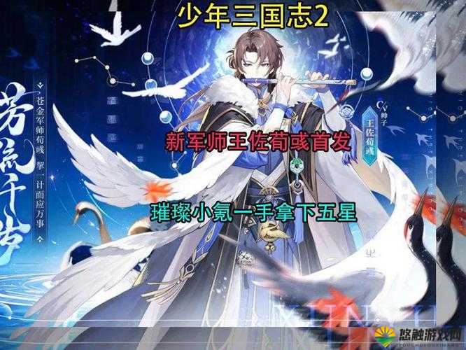 少年三国志荀彧领衔，最强输出阵容揭秘