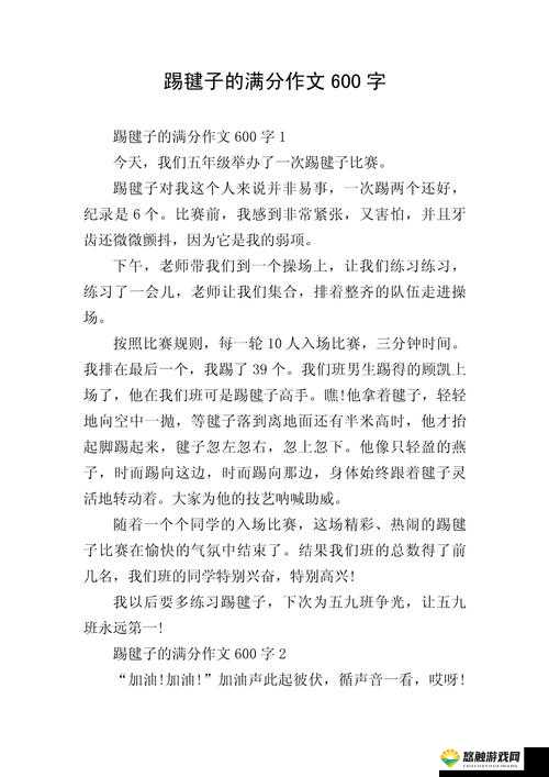 输了让同学玩全部位置的作文：一场游戏引发的思考与启示