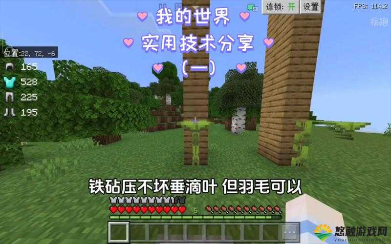 关键词，MC（Minecraft）五大技巧与必知小技巧