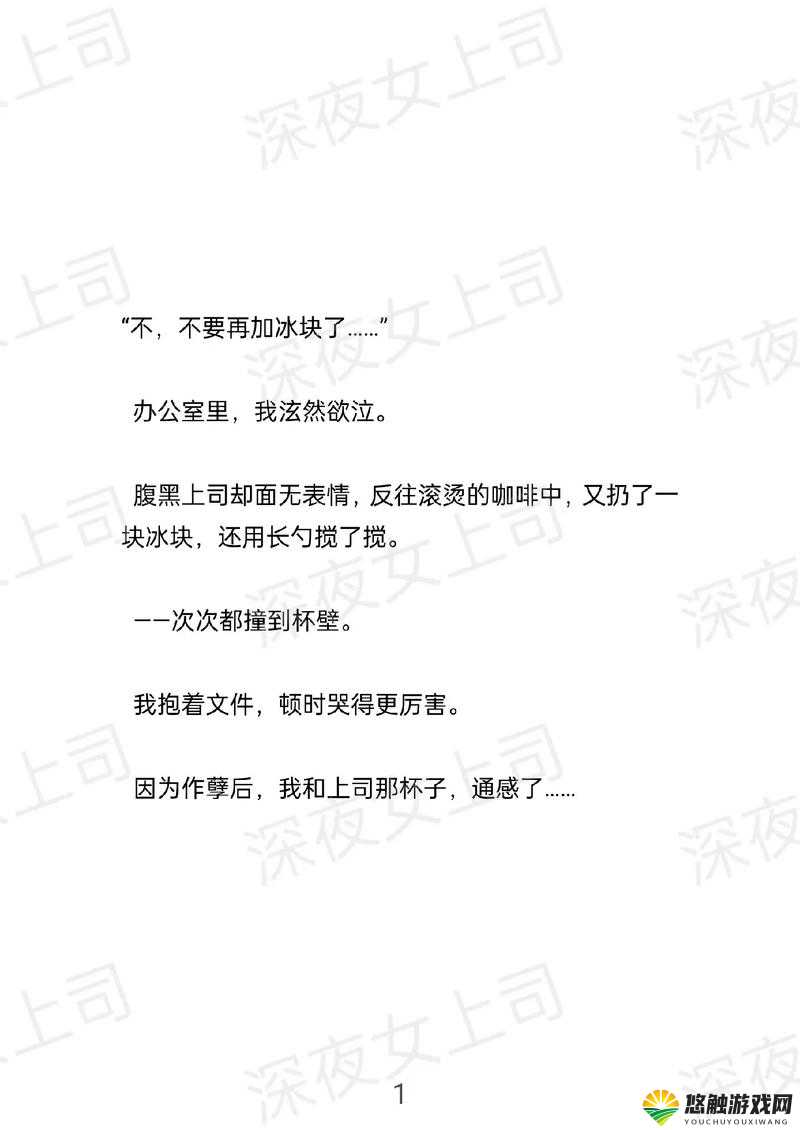 小说：不许穿内裤来我办公室：办公室里的秘密游戏