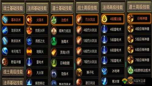 热血传奇手机版法师搭配技能推荐