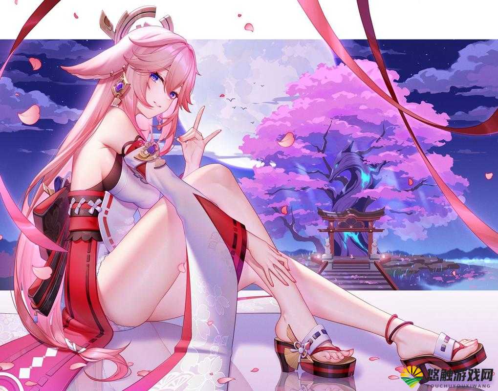 八重神子ちゃんの脚法之惊艳绝伦展现
