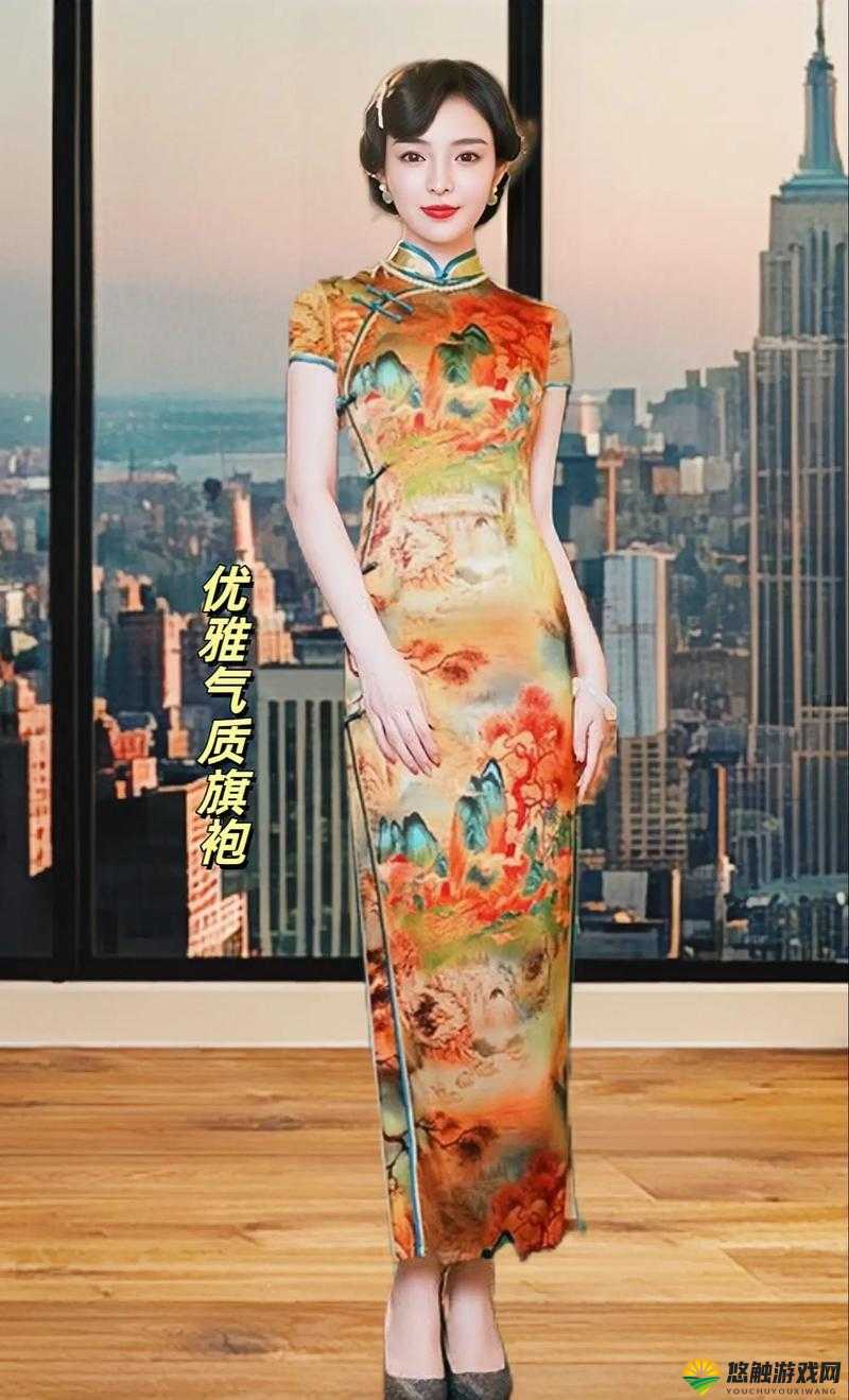 老师双开事件中身着真丝旗袍的施恩引发关注