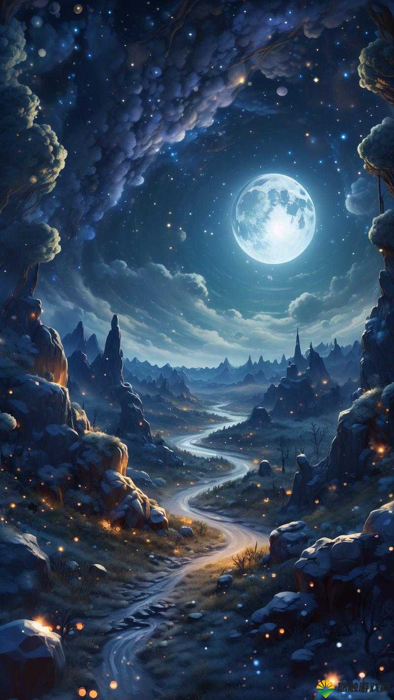 星空风月下的奇幻浪漫之旅