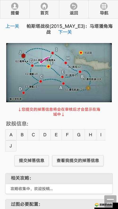 战舰少女关卡攻略，战舰少女6-2捞船路线阵容推荐