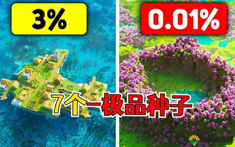 我的世界神秘种子3500，解锁多生物群系的奇幻之旅，蘑菇岛等你探索！