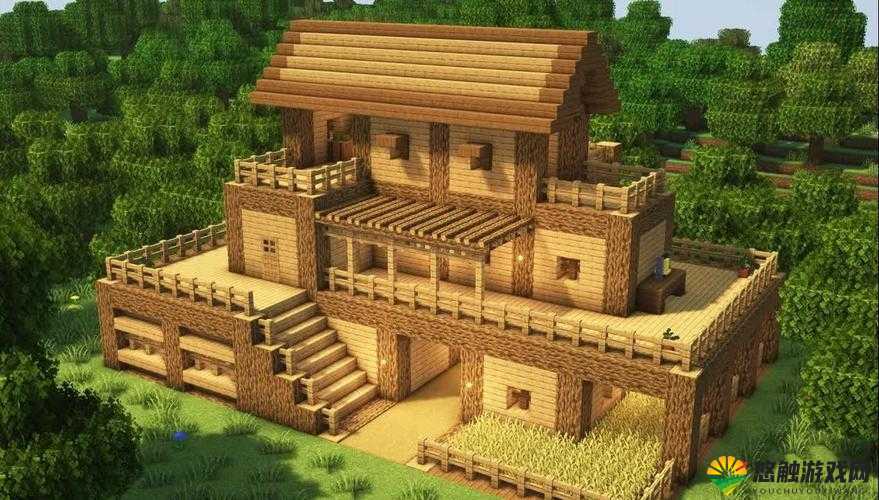 我的世界精美木制双层村庄建筑存档下载，资源管理的艺术