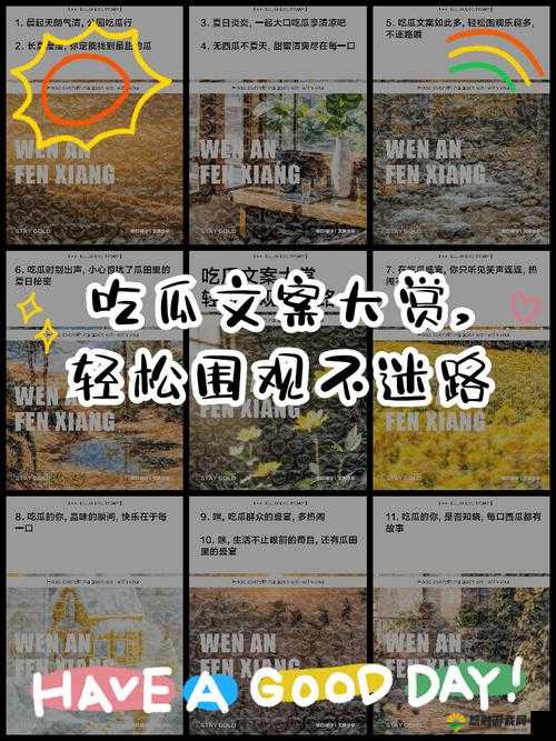 51cg 每日吃瓜防走失：让你畅游瓜田不迷路