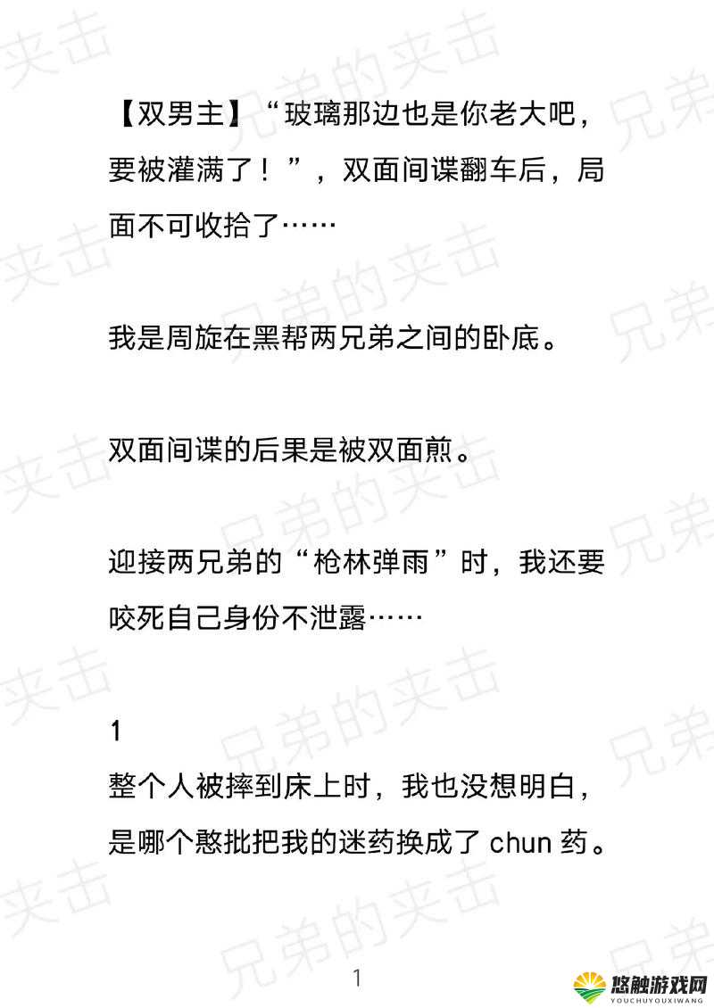 药效 1V2HPO 骨科文:骨科禁忌之恋的药效挑战