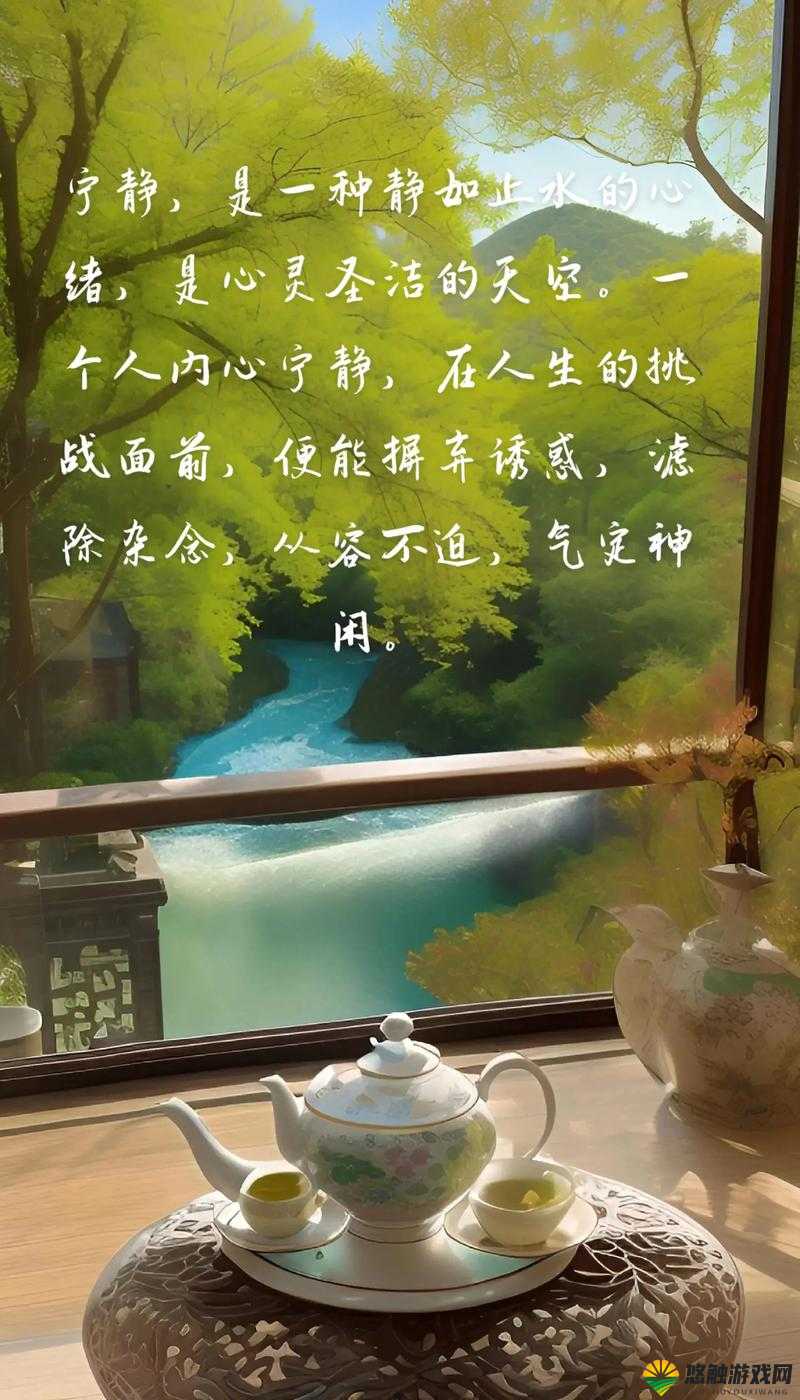 宁静致远，在快节奏时代寻找内心的平静