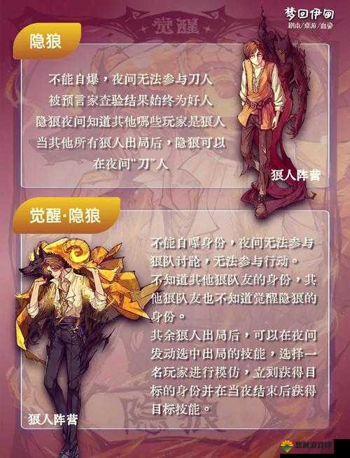 狼人杀潜行者，隐秘之刃，策略与伪装的艺术