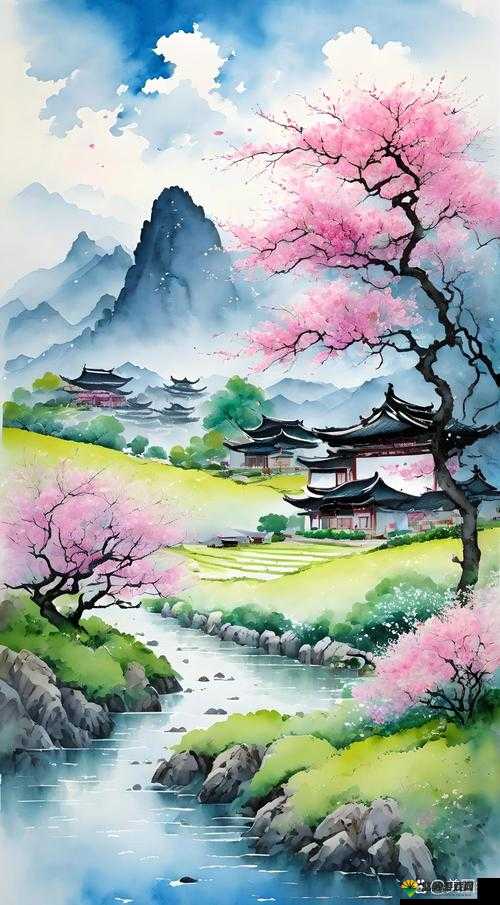 桃花洞口已是溪水潺潺如诗如画：探寻自然美景中的诗意栖居