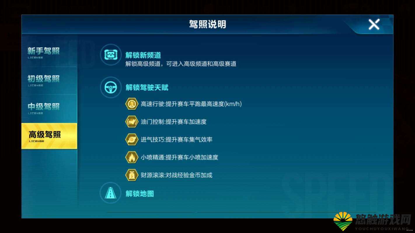 QQ飞车手游驾照有什么用？QQ飞车手游驾照系统攻略