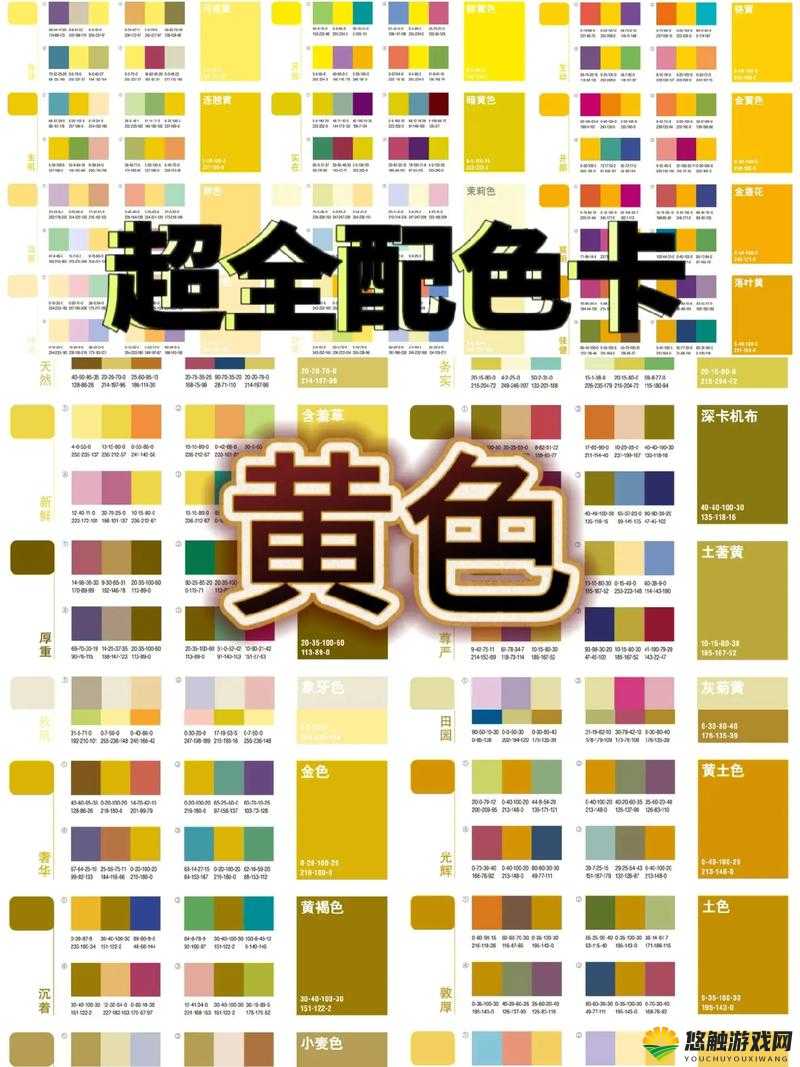 探索黄品汇色板9.7M的独特魅力：设计师必备的色彩搭配指南
