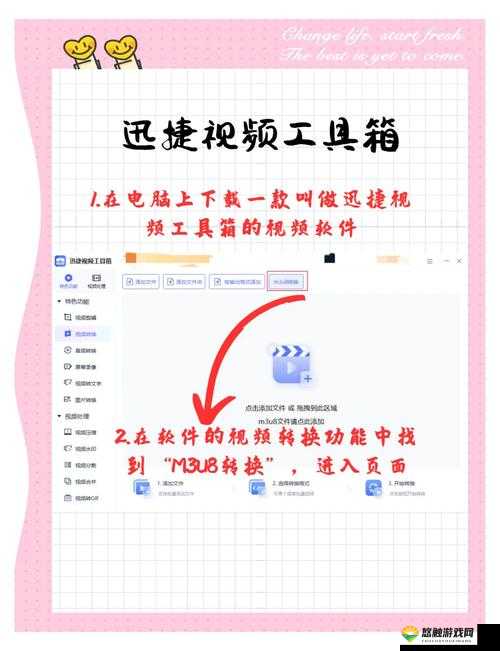 如何在线观看 m3u8 格式的中文视频？